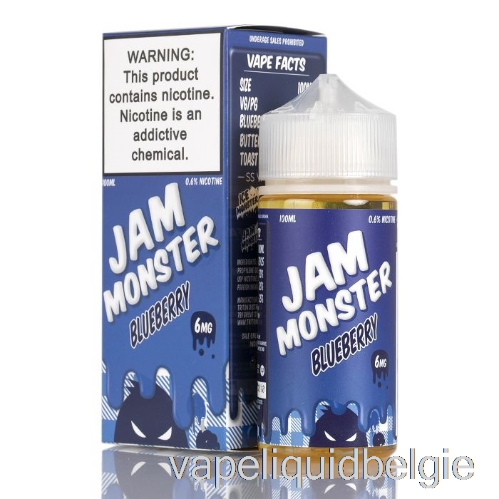 Vape Vloeibare Bosbes - Jammonster - 100ml 3mg